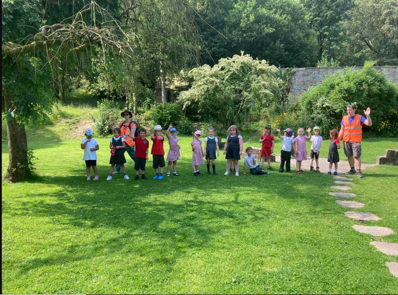 Ferney Lee children visit