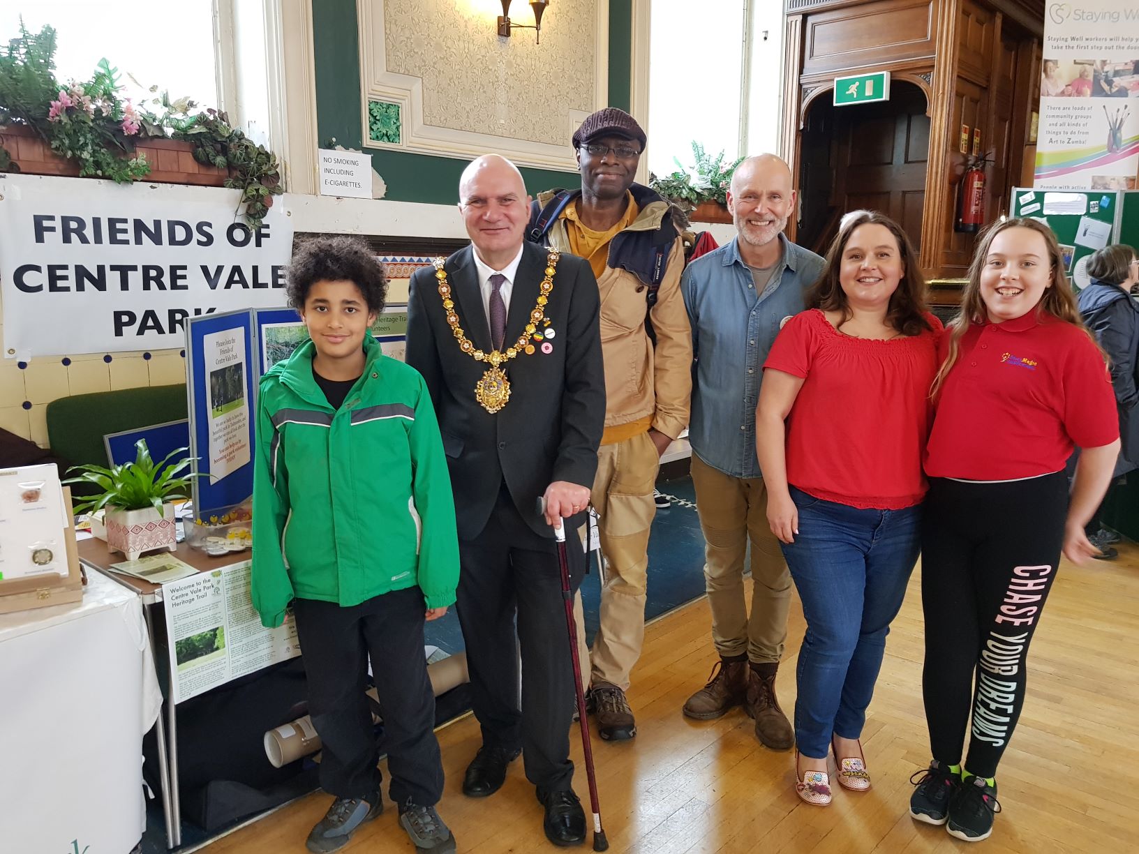 At the Town Hall